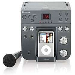 Memorex MiKS2210 Portable Karaoke System w/ iPod Dock  