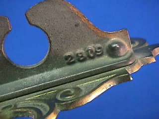 Vtg Antique Cast Iron + Brass Camel Pipe Holder Rack  