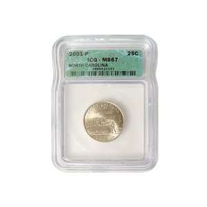  North Carolina Qtr Philadelphia Mint Certified 67