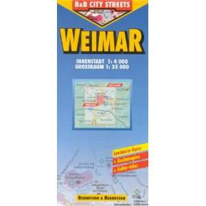  Weimar (City Map) (9783897070257) Books