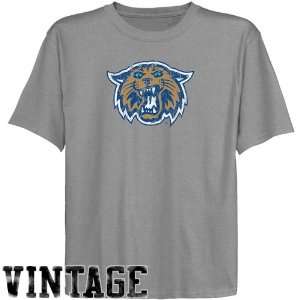  NCAA Villanova Wildcats Youth Ash Distressed Logo Vintage 