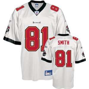 Alex Smith Youth Jersey Reebok White Replica #81 Tampa Bay Buccaneers 