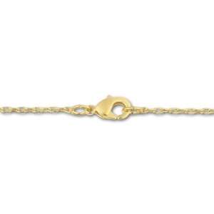  16 Inch Gold Plated Brass Fine Cable Chain Necklace Arts 
