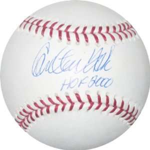  Carlton Fisk Autographed Baseball with HOF 2000 