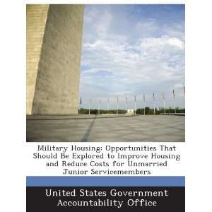   Junior Servicemembers United States Government Accountability Office