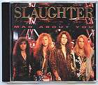 SLAUGHTER Mad About You promo CD 1991 Mark Slaughter Heavy Metal HAIR