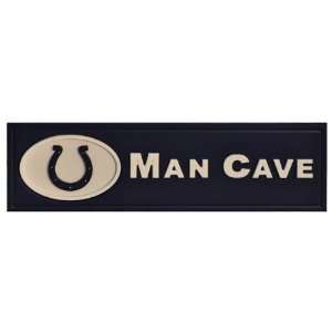    Indianapolis Colts Man Cave Wooden Bar Sign