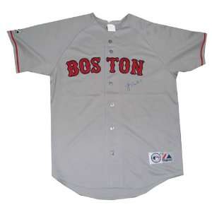   Jason Varitek Grey Replica Boston Red Sox jersey (MLB Authenticated