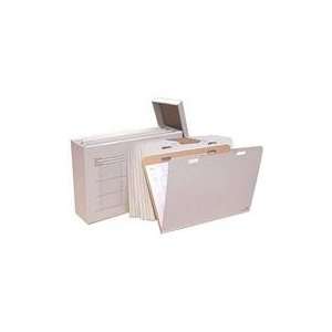  37 Vertical File Box and 8 Folders   by Advanced 