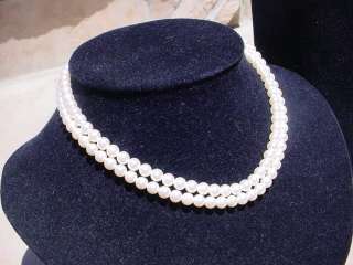 14K~MIKIMOTO ~ 6  5.5 MM~ 29 OPERA PEARL NECKLACE~  