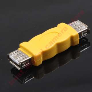 NEW USB 2.0 A FEMALE TO A FEMALE F F ADAPTER CONNECTOR  