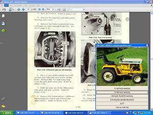 Cub cadet Vintage tractor service repair manual 72 147  
