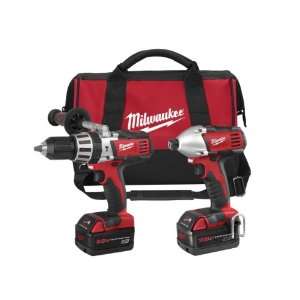 Milwaukee 2692 22 M18 2 Tool Combo Kit with 2611 Hammer Drill and 2650 