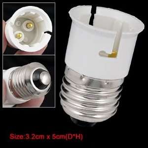  B22 to E27 Light Lamp Bulb Holder Socket Adapter Convertor 