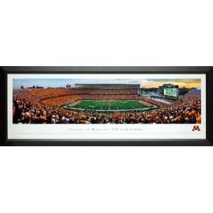   TCF Bank Stadium Deluxe Frame Panoramic Picture