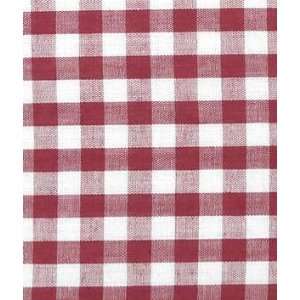  Burgundy Gingham Fabric 1/4 Fabric Arts, Crafts & Sewing