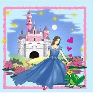  Party Lunch Napkins. Princess, Frog & Casttle   Pack of 20 