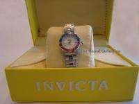 NEW INVICTA 8940 WOMEN’S PRO DIVER WHITE DIAL STAINLESS STEEL WATCH 