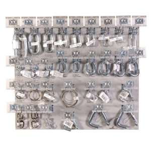 Campbell 0721501 401 Piece 15 x 18 Rings, Links and Swivels Display 