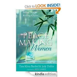 Peacemaking Women Biblical Hope for Resolving Conflict Tara Klena 