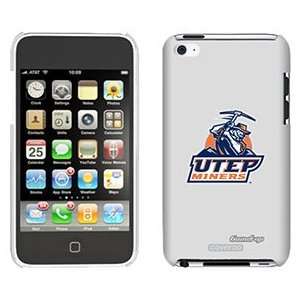  UTEP Mascot raised on iPod Touch 4 Gumdrop Air Shell Case 
