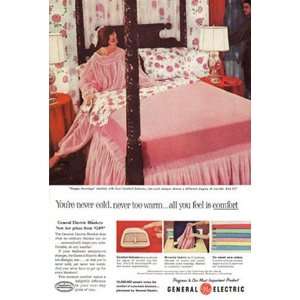  Print Ad 1957 General Electric Blanket General Electric Books