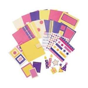  Colorbok Birthday   Mini Scrapbook Kit Arts, Crafts 