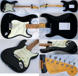 Fender Classic Series 60s Stratocaster (Strat), Black Finish, Gig Bag 