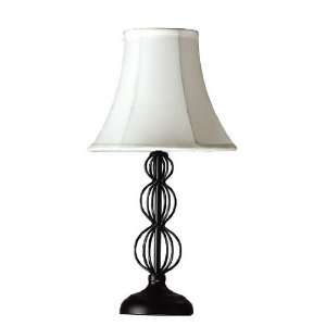  Beautifully Designed Linen Shade Iron Table Lamp
