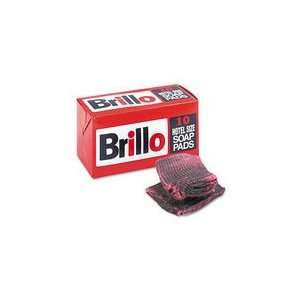  Brillo Steel Wool Soap Pad, 10/box