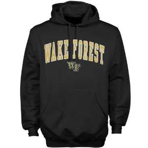  Wake Forest Demon Deacons Black Mascot One Pullover Hoody 