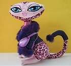 BRATZ PETZ CAT PINK LEOPARD FUR COAT Plush Doll Stuffed Toy
