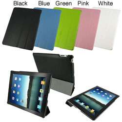 rooCASE Ultra Slim Leather Smart Case for iPad 2  