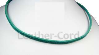 SUEDE LEATHER CORD NECKLACE 3.0mm CUSTOM COLOR & SIZE  