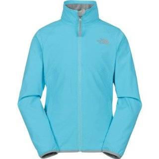 The North Face Girls Small XLarge Fortuna Blue Mossbud Softshell 