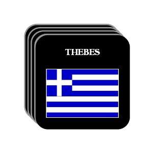 Greece   THEBES Set of 4 Mini Mousepad Coasters