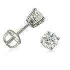  gold diamond earrings, diamond stud earrings items in MLG Jewelry 