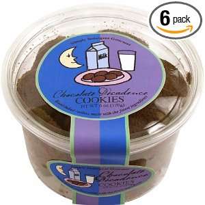 Too Good Gourmet Chocolate Decadence Cookies, 6 Ounce Packages (Pack 