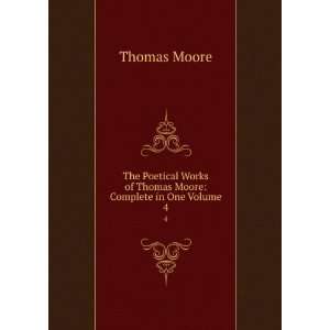  The poetical works of Thomas Moore, Thomas Moore Books