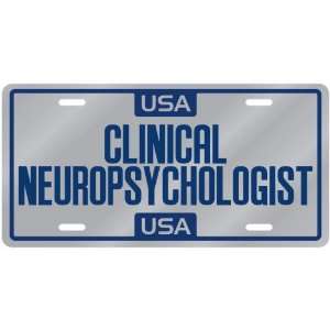   Clinical Neuropsychologist  License Plate Occupations