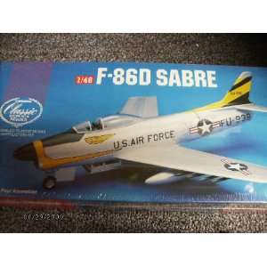    F 86d Sabre 148 Scale Model By Lindberg Replicas Toys & Games