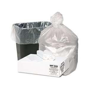 High Density Waste Can Liners, 7 10 gal, 5 mic, 24 x 23, Natural, 1000 