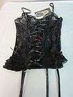 35 Seven Til Midnight Womens Lace Please Bustier Black Small