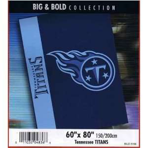  Nfl Football Tennessee Titans Twin Big and Bold Collection 