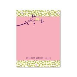  Thank You Cards   Pink Birds On A Branch By Tea Collection 