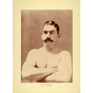  1894 John L. Sullivan Bare Knuckle Boxer Heavyweight 