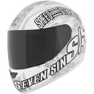  Speed And Strength SS1500 Seven Sins White Full Face 
