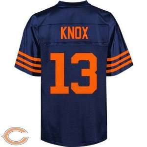 Chicago Bears 13 Johnny Knox Orange Number Jersey Nfl 
