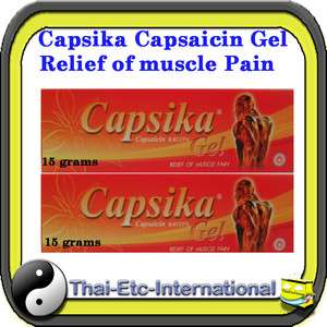   CAPSAICIN HOT GEL MUSCLE NECK BACK PAIN ACHES RELIEF ARTHRITIS RELAX