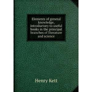 Elements of general knowledge, introductory to useful books in the 